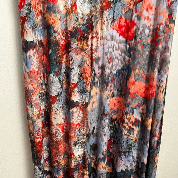Soft Surroundings Nanette Dress Floral Multicolor Maxi Dress - Picture 9 of 15